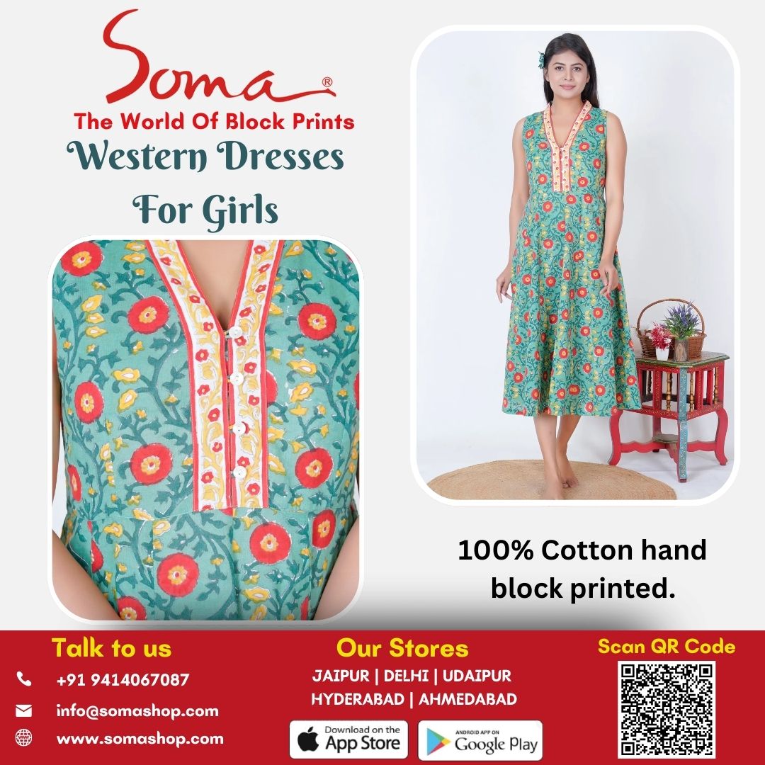 Women Hand Block Printed Dress That Defines Ethnic Elegance Today